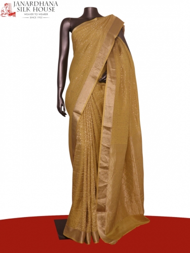 Exclusive Pure Crepe Silk Saree